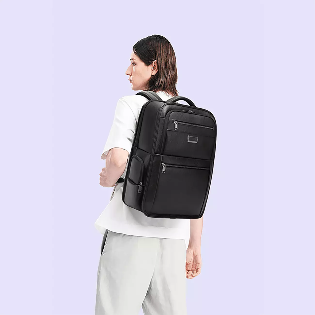 کوله پشتی لپ تاپ 17 اینچ ضدآب مسافرتی یو اس بی دار بنج Bange BG-1800 Ransel Tas Travel Backpack Laptop Kerja Pria USB"