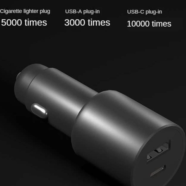 شارژر فندکی 130 وات همراه با کابل دو سر تایپ سی 90 سانتی متری پاورولوژی Powerology Ultra Quick Car Charger PCCSR007-C