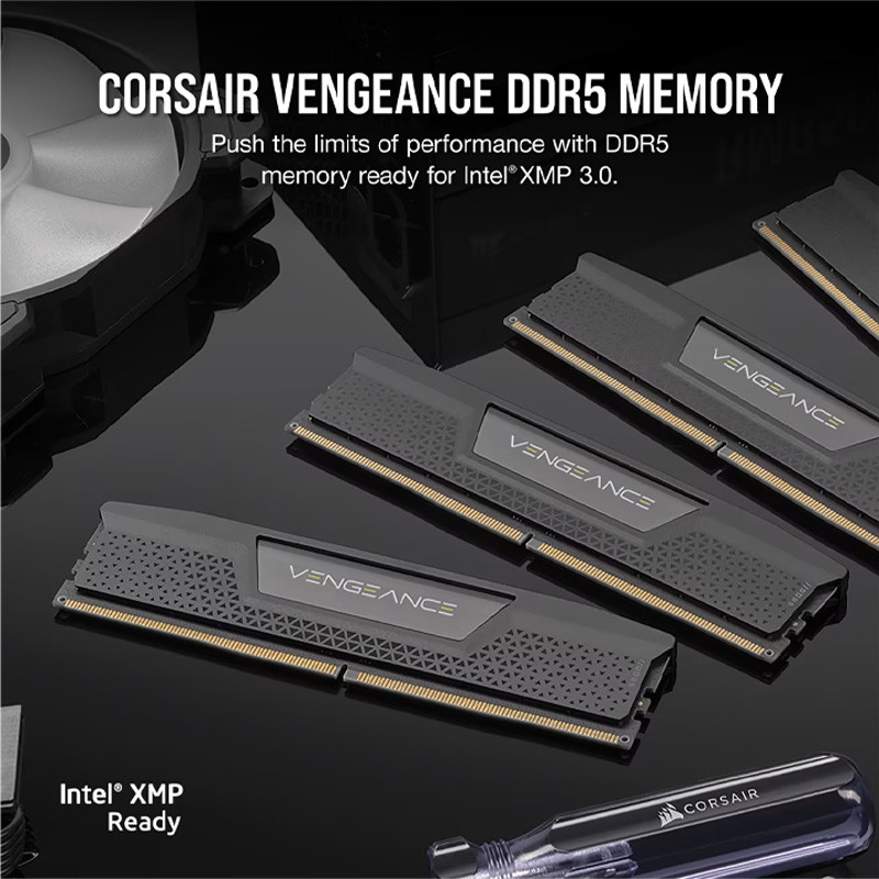 رم کامپیوتر Corsair Vengeance 16GB DDR5 5200MHz CL40 Dual