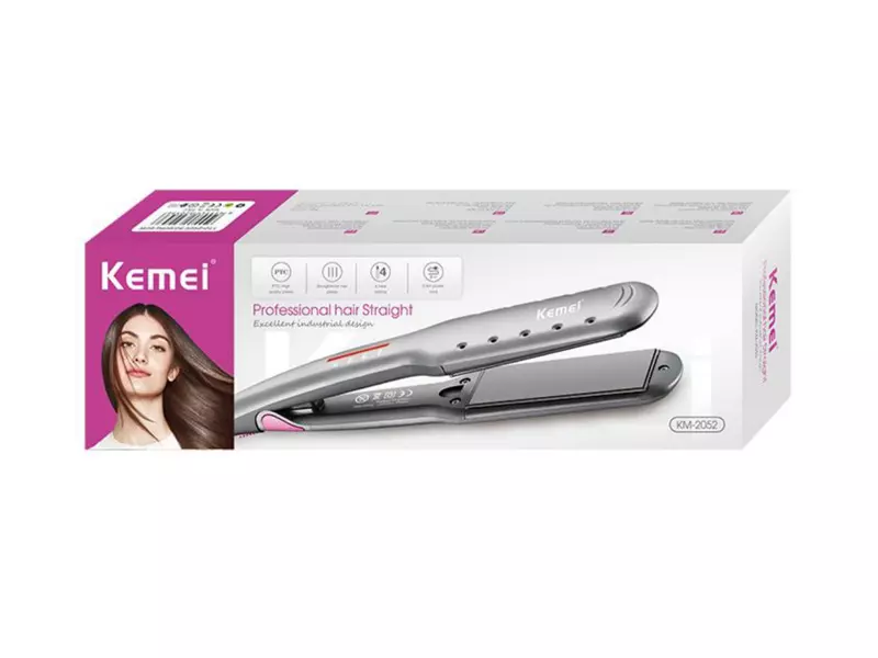 اتو موی حرفه‌ای کمی Kemei KM-2240 CATOKAN RAMBUT INFRARED LURUS