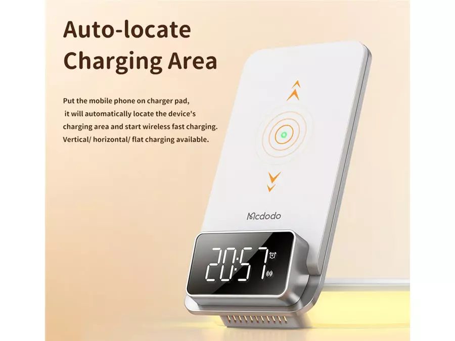 شارژر وایرلس و فن خنک‌کننده موبایل شیائومی Xiaomi 55W Vertical Wireless Charger with Built-in Cooling Fan MDY-12-EN