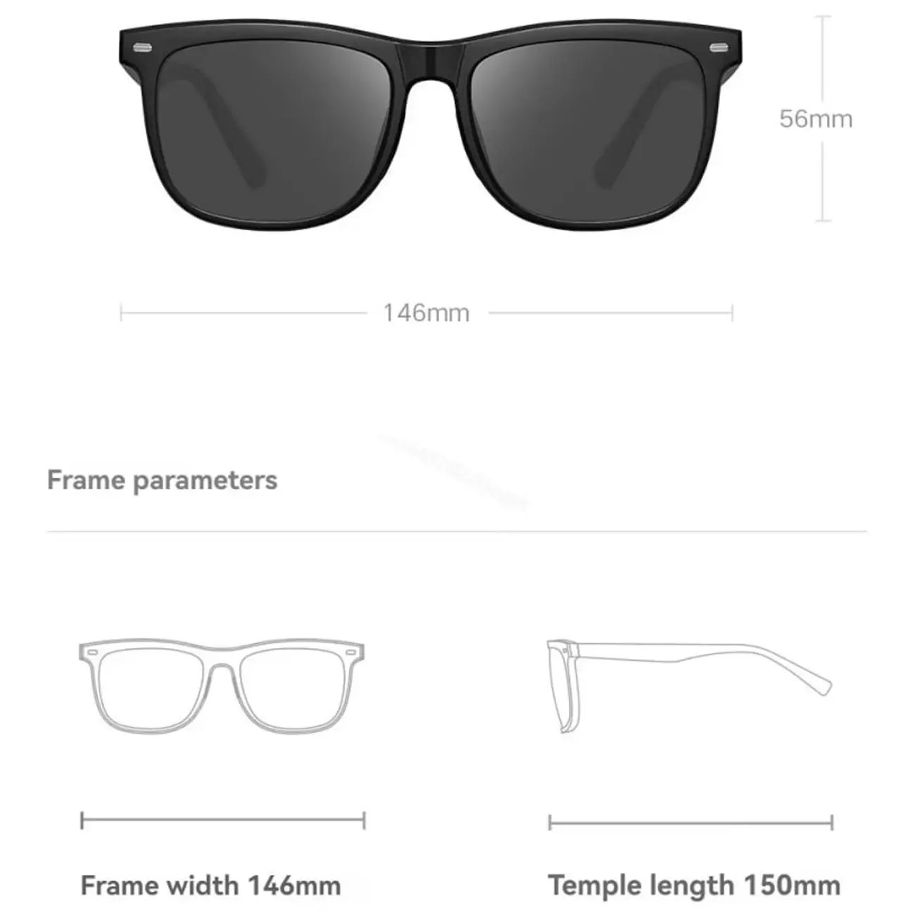 عینک کامپیوتر شیائومی Xiaomi TS Computer Glasses FU009