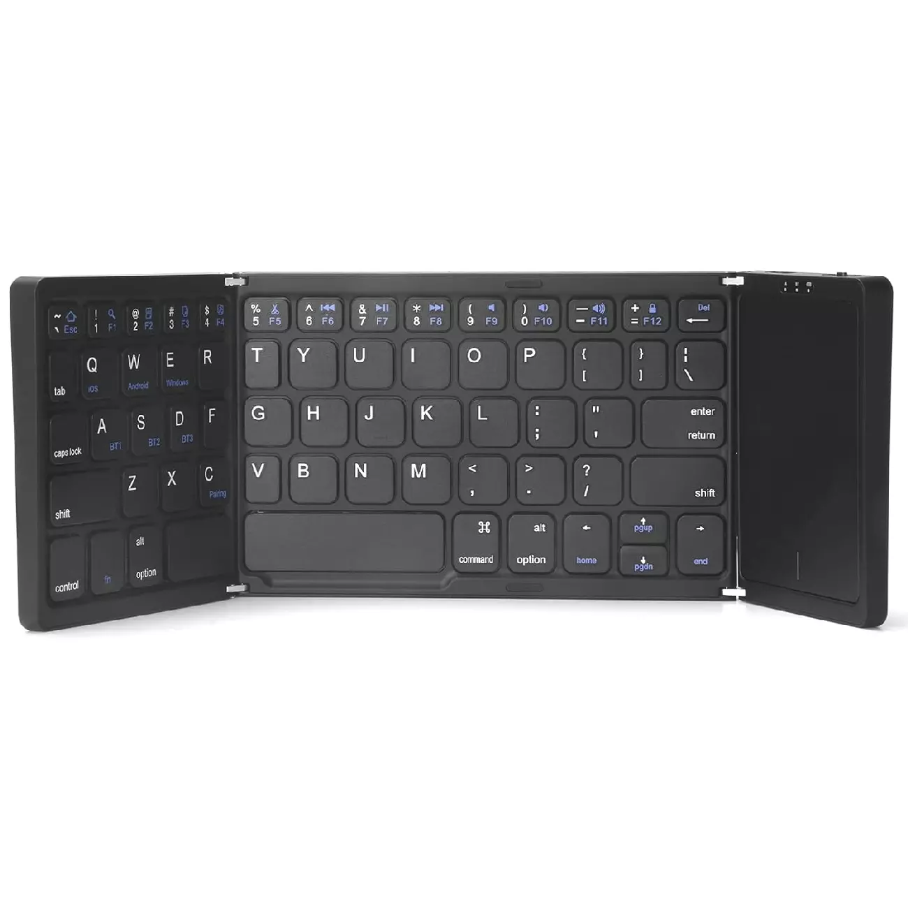 کیبورد بلوتوث تاشو با تاچ پد Foldable Bluetooth Keyboard With Touch Pad B033