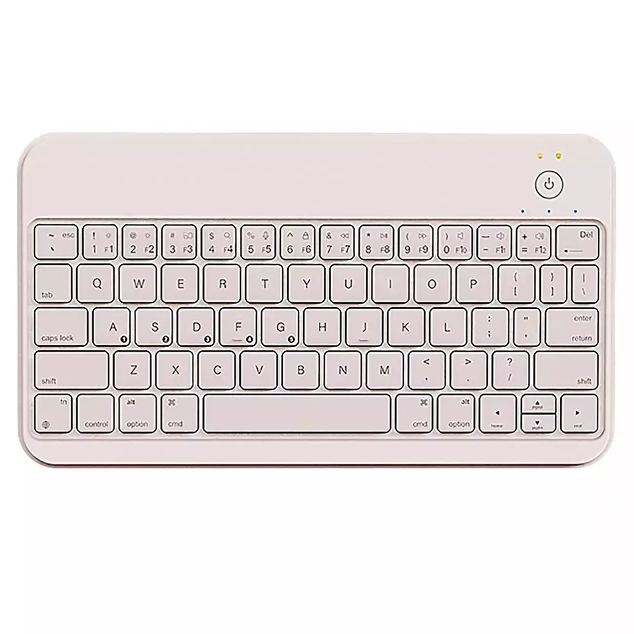 کیبورد بی‌ سیم تاشو شارژی با تاچ پدFolding Bluetooth Keyboard