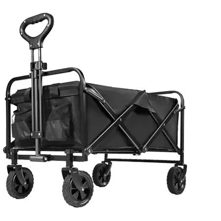 چرخ دستی 100 کیلویی گرین لاین Green Lion Folding Wagon Cart GNWGN100BK