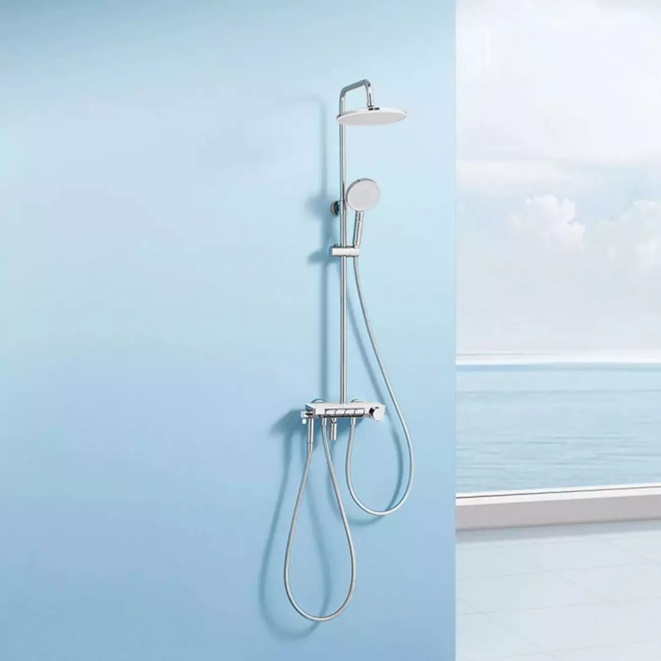 قفسه حمام قابل حمل شیائومی Portable shower stand Xiaomi Mijia Dabai DXZW001