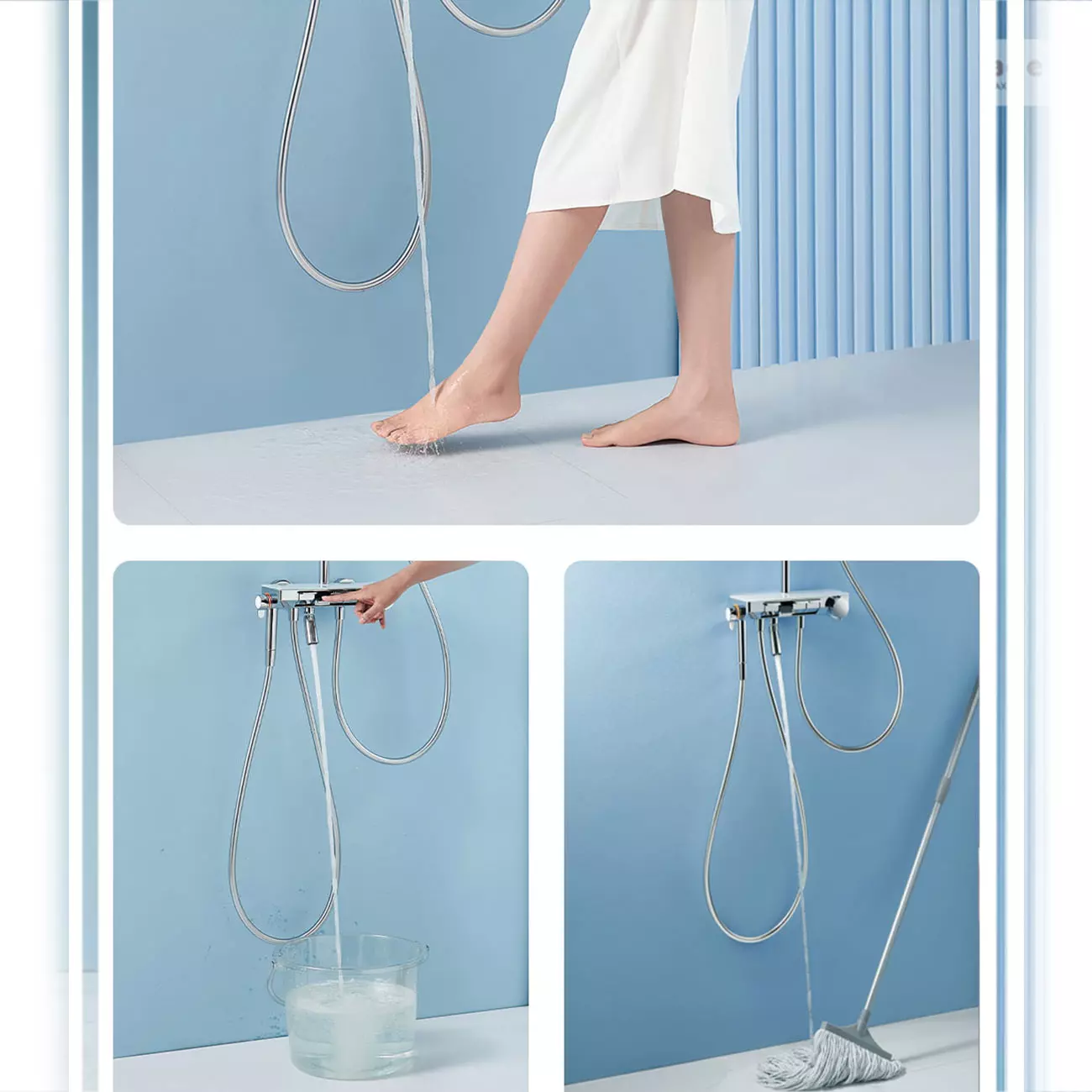 قفسه حمام قابل حمل شیائومی Portable shower stand Xiaomi Mijia Dabai DXZW001