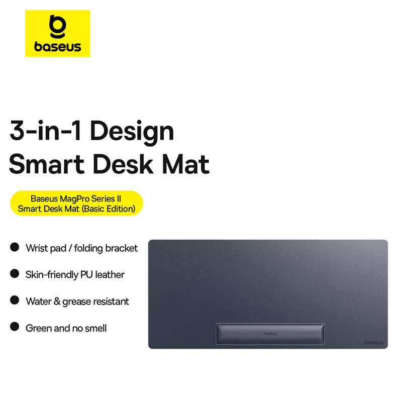 پدچرمی رومیزی لپتاپ بیسوس Baseus Mag pro Desk Mat BS-PS041