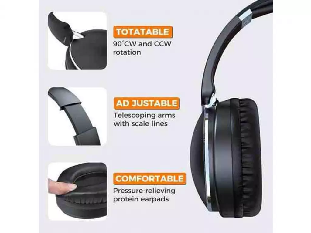 هدفون بلوتوثی جویروم JOYROOM Wireless Headphone JR-HL2