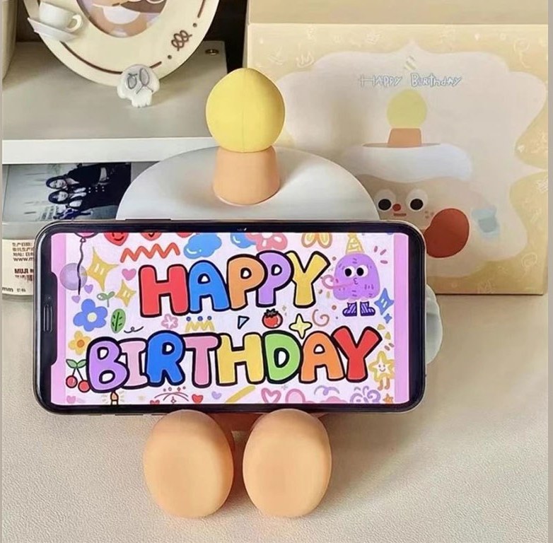 چراغ خواب فانتزی شارژی رومیزی Birthday cake night light MY-006