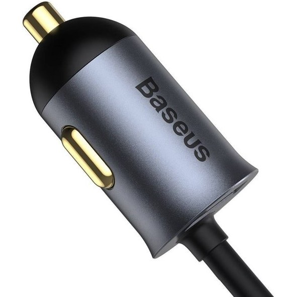 هاب شارژر و شارژر فندکی سریع بیسوس Baseus Share Together Fast Car Charger 120W CCBT-B0G