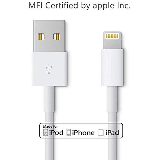 کابل تبدیل USB به لایتنینگ اورجینال اپل 1متر Lightning to USB Apple A1480