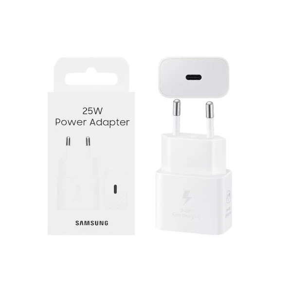 آداپتور 25 وات اصلی دو پین سامسونگ Samsung 25W Super Fast Charger 2pin EP-T2510