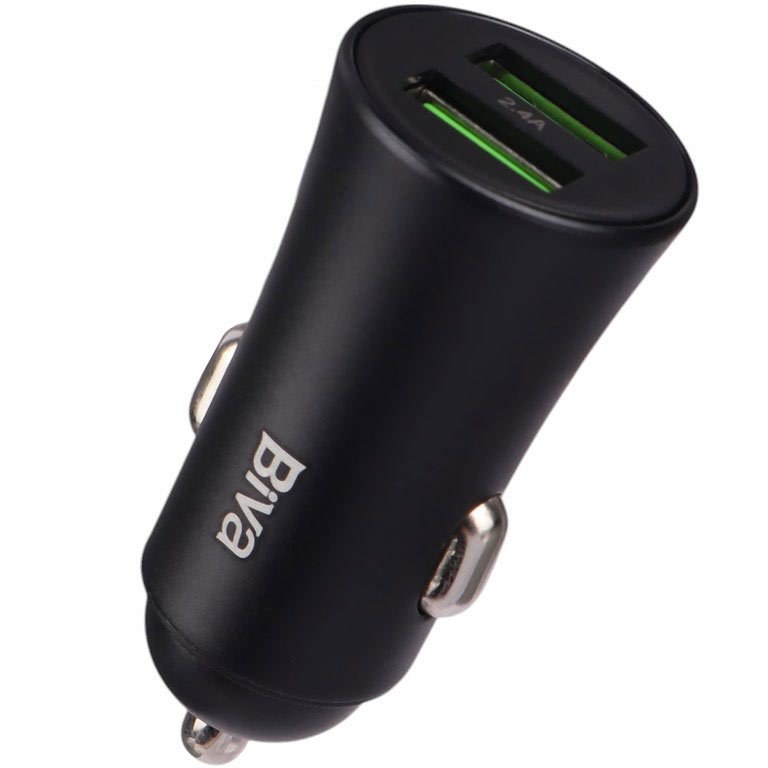 شارژر فندکی بیوا Biva CC-22 2-Ports Car Charger توان 12 وات