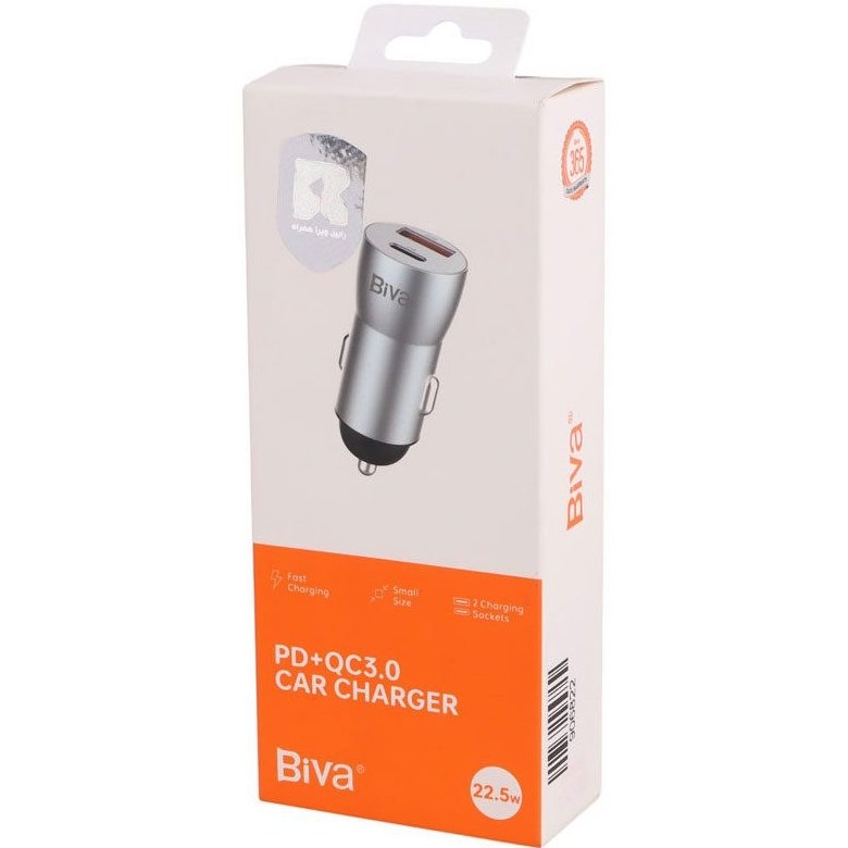 شارژر فندکی بیوا Biva CC-18 توان 22.5 وات