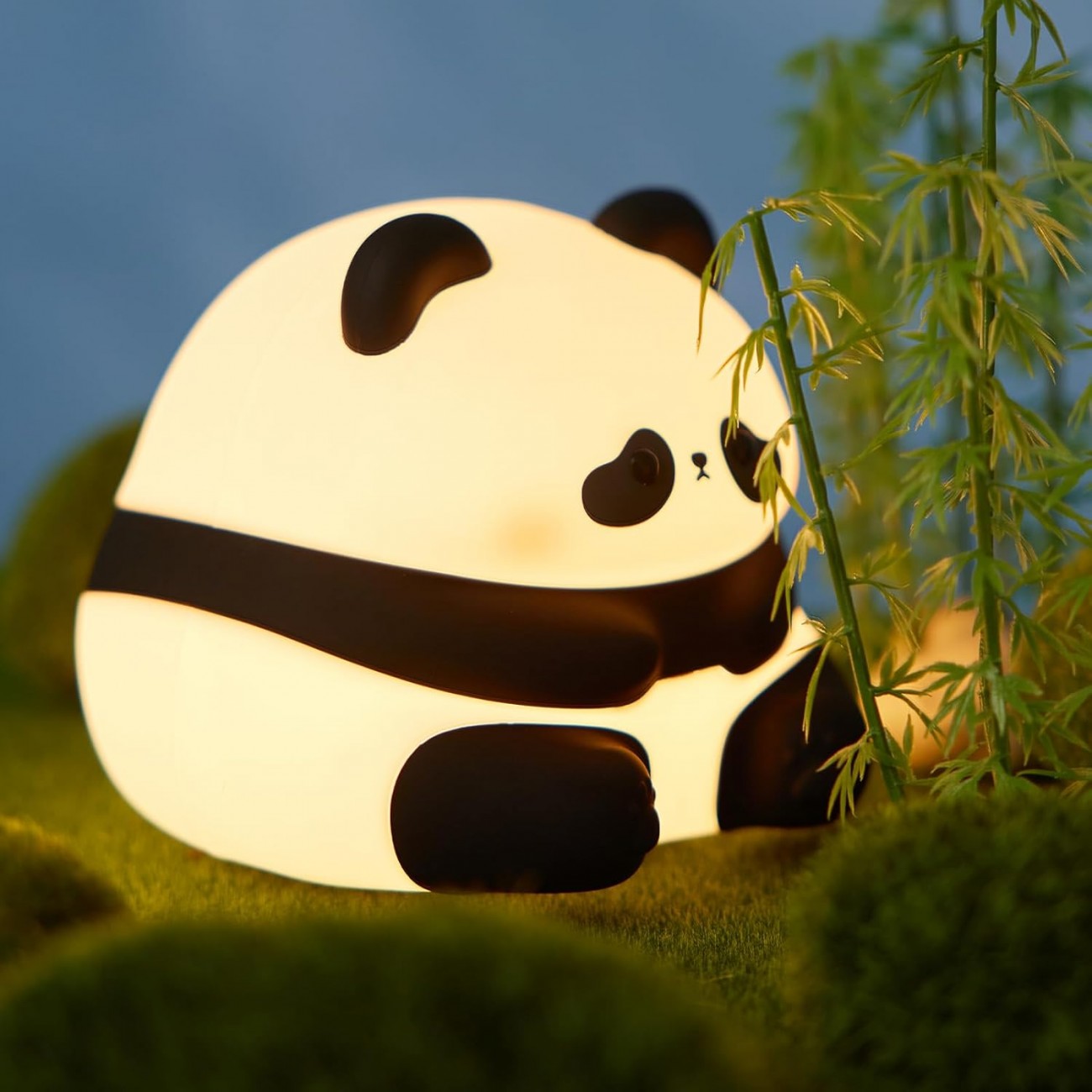 چراغ خواب سیلیکونی فانتزی Panda Silicone Lamp K-1160 طرح پاندا