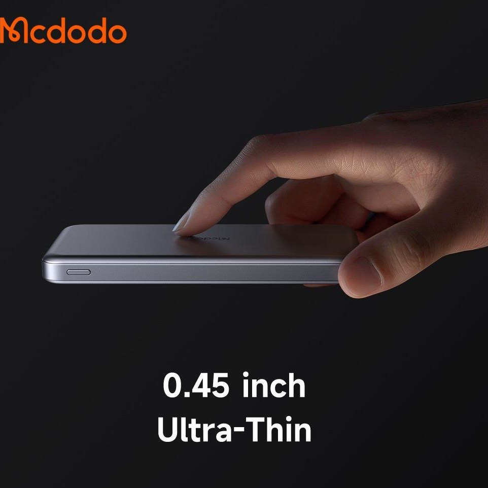 پاوربانک 20وات 10000 مک دودو مدل MCDODO Metal Ultra Thin MC-3781