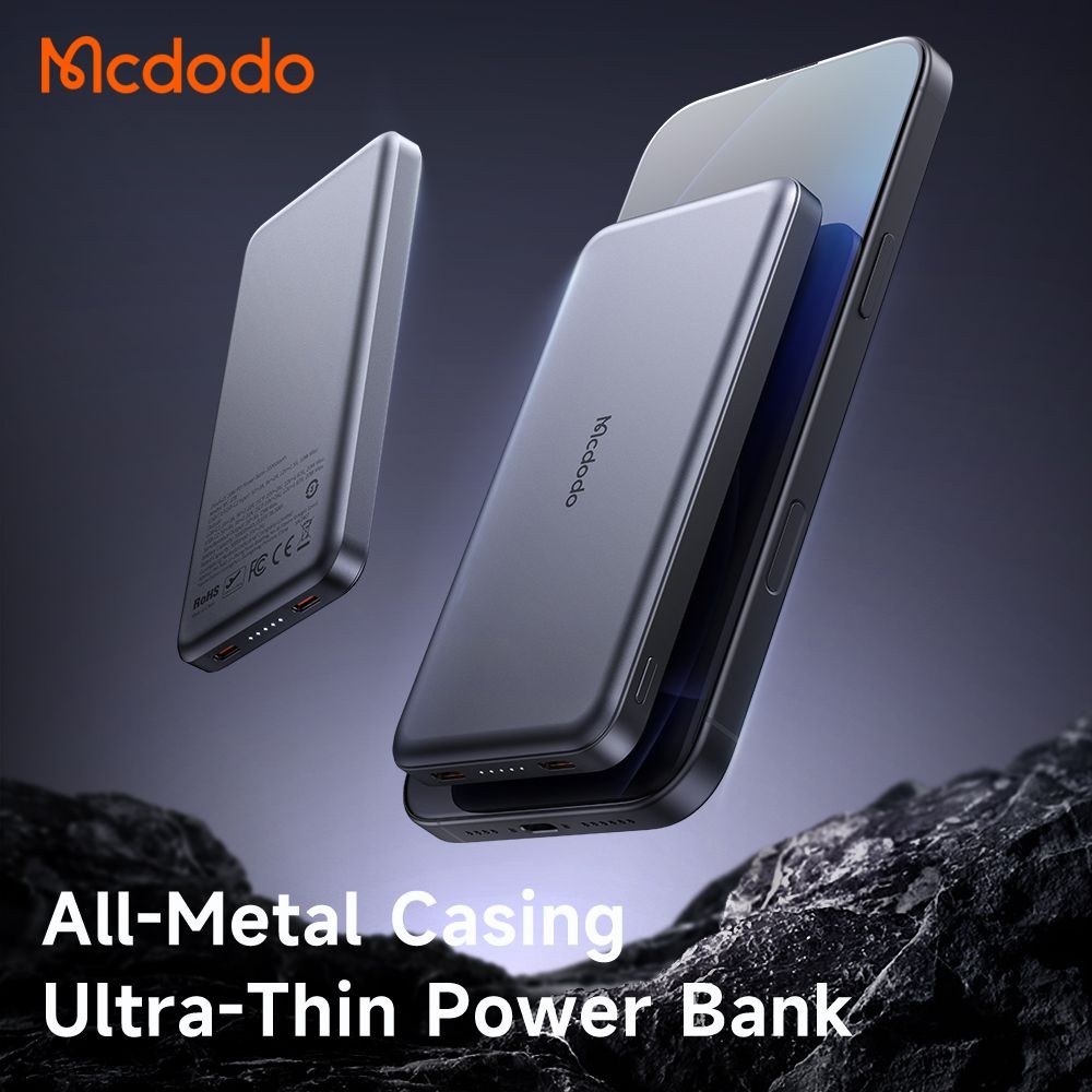 پاوربانک 20وات 10000 مک دودو مدل MCDODO Metal Ultra Thin MC-3781