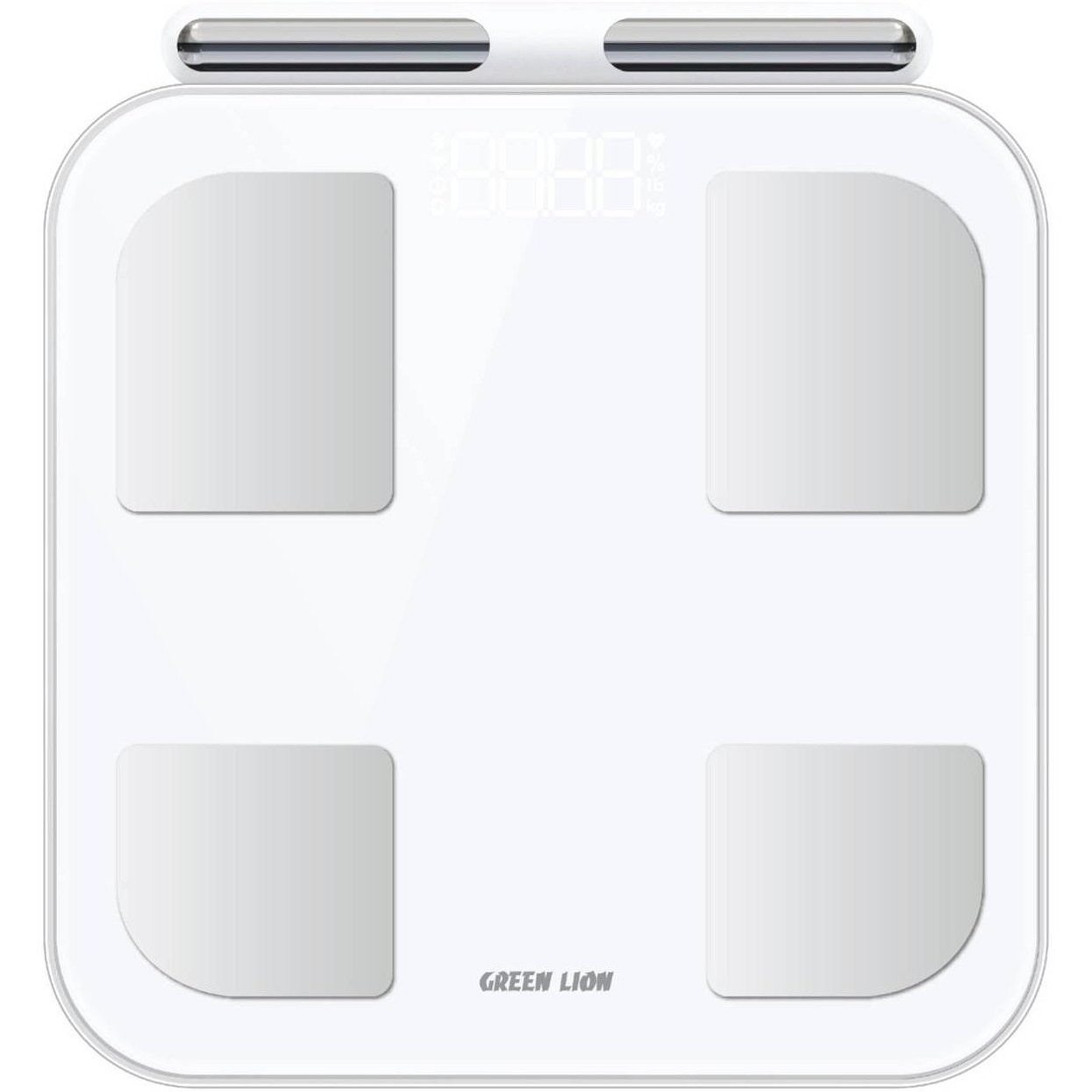 ترازو هوشمند و بادی آنالیز گرین لاین Green Lion Smart Body Scale with 8 Electrodes GNSMBDSCALWH