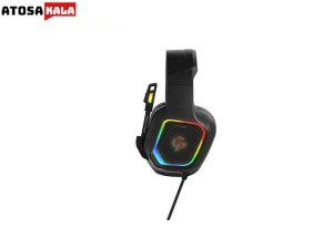 هدست باسیم گیمینگ گرین Porodo E-Sports High Definition Gaming Hedphon PDX411-BK