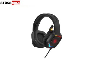 هدست باسیم گیمینگ گرین Porodo E-Sports High Definition Gaming Hedphon PDX411-BK