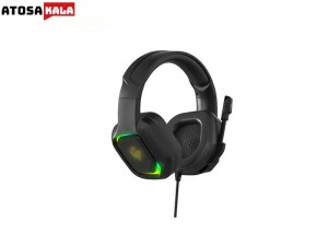 هدست باسیم گیمینگ گرین Porodo E-Sports High Definition Gaming Hedphon PDX411-BK