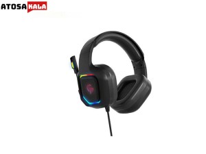 هدست باسیم گیمینگ گرین Porodo E-Sports High Definition Gaming Hedphon PDX411-BK