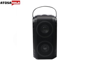 اسپیکر بلوتوث دبلیو کینگ W-King T9 Wireless Speaker توان 80 وات رم و فلش خور با یک عدد میکروفون