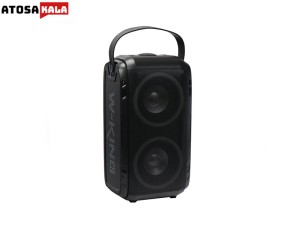 اسپیکر بلوتوث دبلیو کینگ W-King T9 Wireless Speaker توان 80 وات رم و فلش خور با یک عدد میکروفون