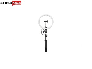 رینگ لایت بیسوس Baseus Live Stream Holder-floor Stand Ring Light CRZB12-B01 پایه 160 سانتی و هولدر