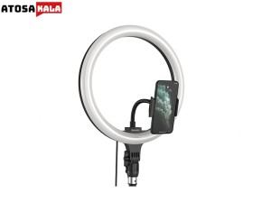 رینگ لایت بیسوس Baseus Live Stream Holder-floor Stand Ring Light CRZB12-B01 پایه 160 سانتی و هولدر