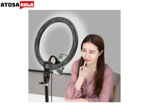 رینگ لایت بیسوس Baseus Live Stream Holder-floor Stand Ring Light CRZB12-B01 پایه 160 سانتی و هولدر