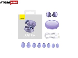 هندزفری بلوتوث دوگوش بیسوس Baseus E2 Bowie True Wireless Earphones NGTW090001