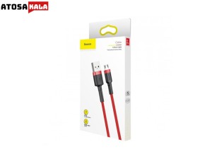 کابل شارژر USB به Micro باسئوس مدل CAFULE طول 1 متر