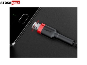 کابل شارژر USB به Micro باسئوس مدل CAFULE طول 1 متر