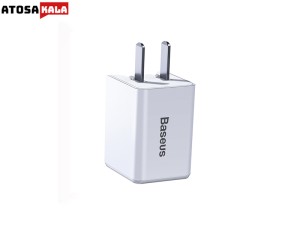 شارژر دیواری سریع با کابل تایپ سی به لایتنینگ بیسوس Baseus Traverel PD Charger TC-075PPS