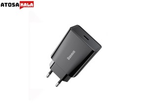 شارژر دیواری سریع مینی بیسوس Baseus Speed Mini Quick Charger USB-C 20W PD CCFS-SN01