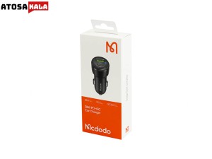 شارژر فندکی فست شارژ مک دودو Mcdodo CC-5970 QC3.0 2.4A PD 38W