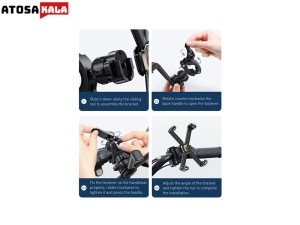 هولدر مناسب دوچرخه و موتور بیسوس Baseus Quick To Take Cycling Holder SUQX-01