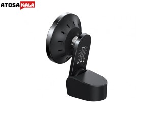 پایه نگهدارنده مگنتی و شارژر وایرلس بیسوس Baseus Big Energy Car Mount Wireless Charger WXJN-01