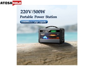 پاوربانک 144000 ریمکس Remax RPP-270 144000mAh 500W Portable Generator توان 500 وات