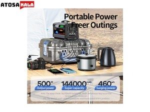 پاوربانک 144000 ریمکس Remax RPP-270 144000mAh 500W Portable Generator توان 500 وات