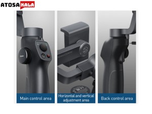 گیم بال سه محوره بلوتوثی بیسوس Baseus Handheld Gimbal Stabilizer