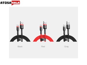 کابل شارژ سریع و انتقال داده بیسوس Baseus Cafule Type-C Cable 1m 3A