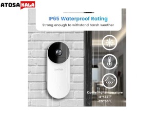 زنگ در هوشمند آرنتی Arenti Laxihub BellCam 1080p Battery Video Doorbell همراه با کارت حافظه