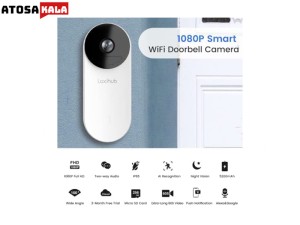 زنگ در هوشمند آرنتی Arenti Laxihub BellCam 1080p Battery Video Doorbell همراه با کارت حافظه