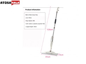 جارو دستی و تی اسپری‌دار شیائومی Xiaomi ZOLELE 1012 WATER SPRAY MOP 4