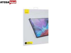 محافظ صفحه نمایش شیشه‌ای آیپد پرو بیسوس Baseus SGBL021202 | Tempered glass 3D for Apple iPad Pro 12.9 &#39;&#39; 2018/2020/2021