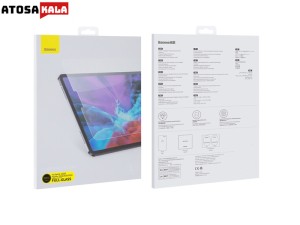 محافظ صفحه نمایش شیشه‌ای آیپد ایر و آیپدپرو بیسوس Baseus SGBL021102 | Tempered glass 3D 0.3mm for Apple iPad 10.9 &#39;&#39; 11 &#39;&#39;