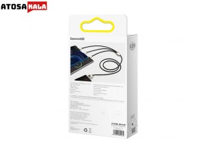 کابل سه سر یواس‌بی به لایتنینگ، میکرو و تایپ‌سی بیسوس BASEUS Year of the Tiger 3in1 USB para M+L+C 3.5A 1.2m CASX010001